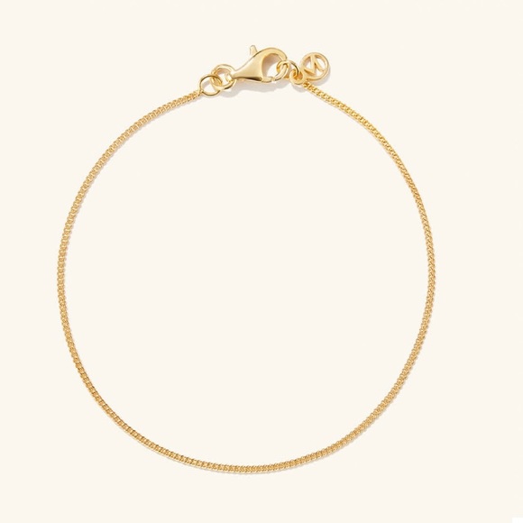 Mejuri Jewelry Mejuri 4k Chain Bracelet Poshmark